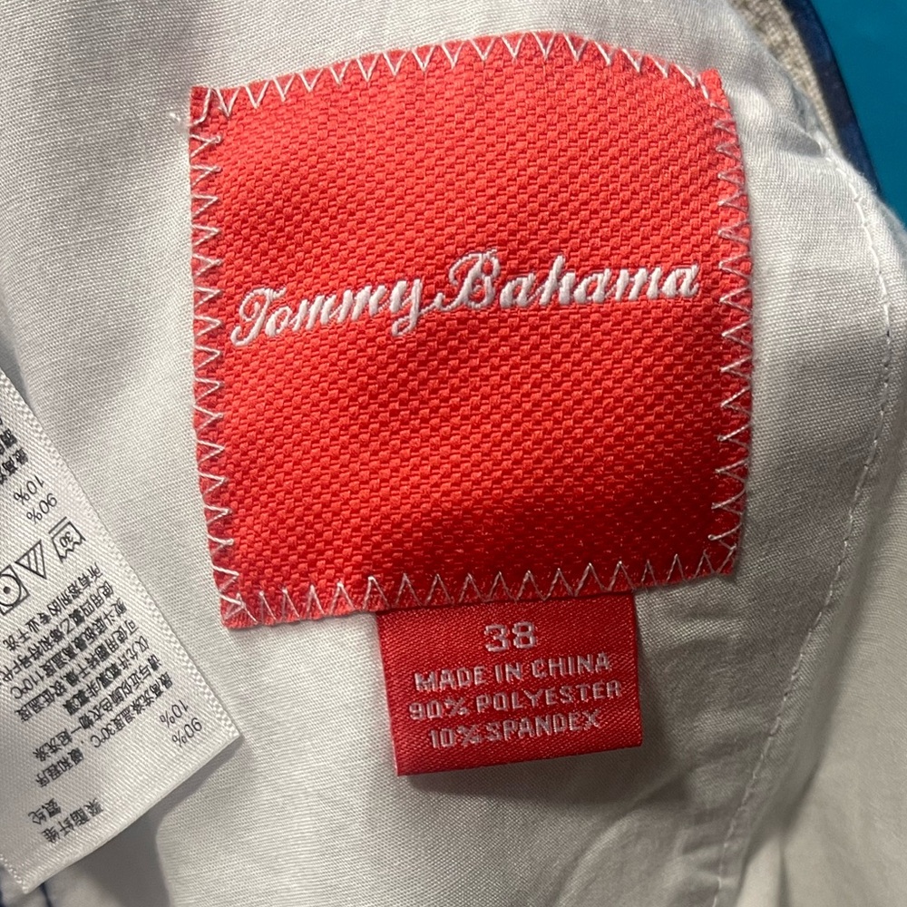 Tommy Bahama long plaid preppy shorts size 38 - Picture 5 of 5